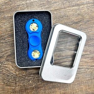 Stylish fidget spinner (blue)